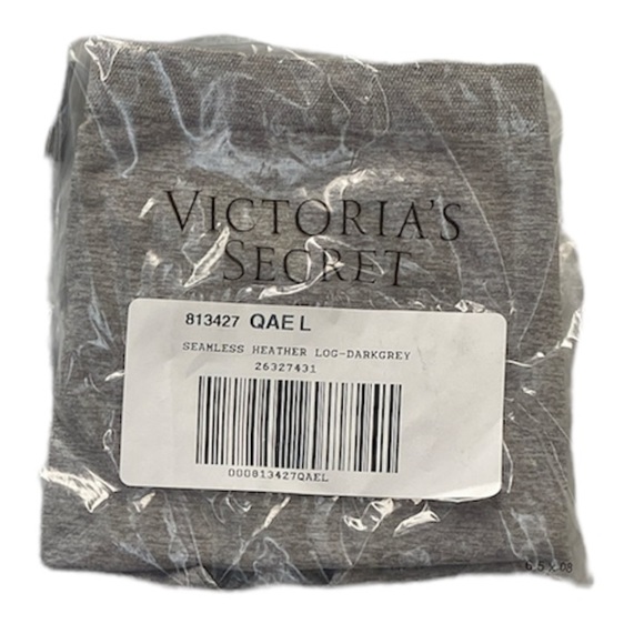 Victoria's Secret Other - Victoria’s Secret gray seamless logo bikini panty Size L